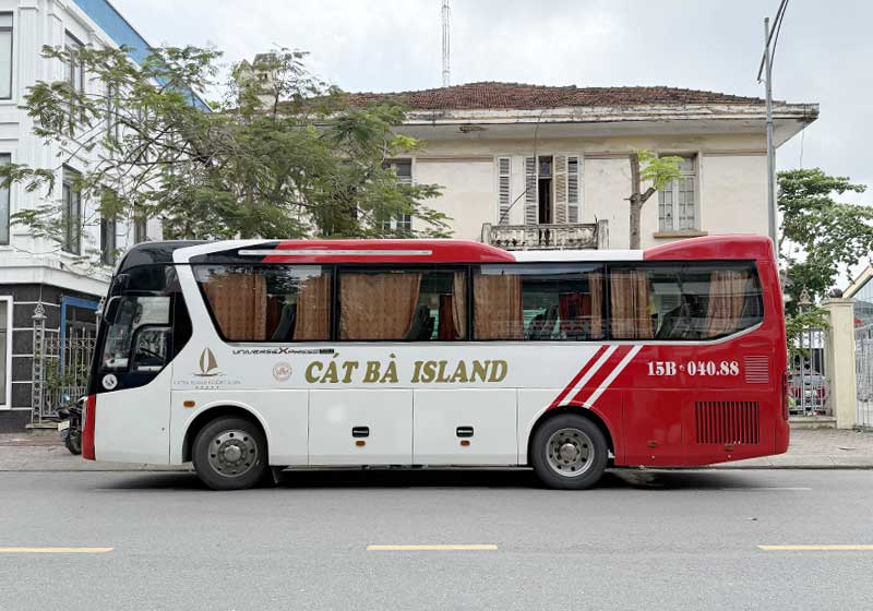 Xe Hải Phòng Cát Bà