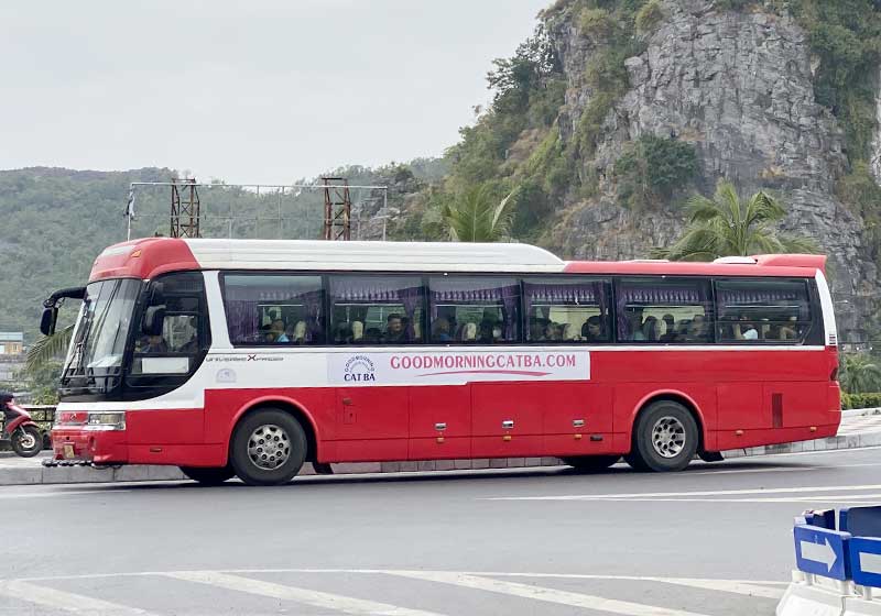 Xe khách Hải Phòng Cát Bà