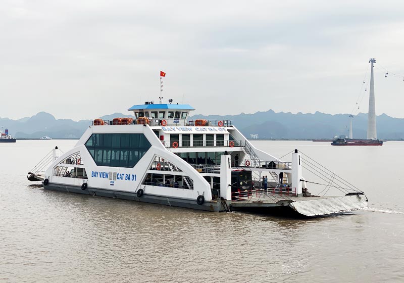 Ferry to Cat Ba