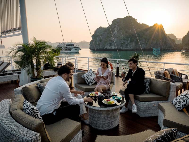 Morning Lan Ha Bay cruise from Hanoi