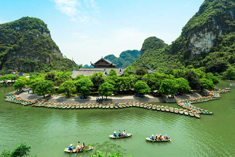 Trang An departure boat ticket