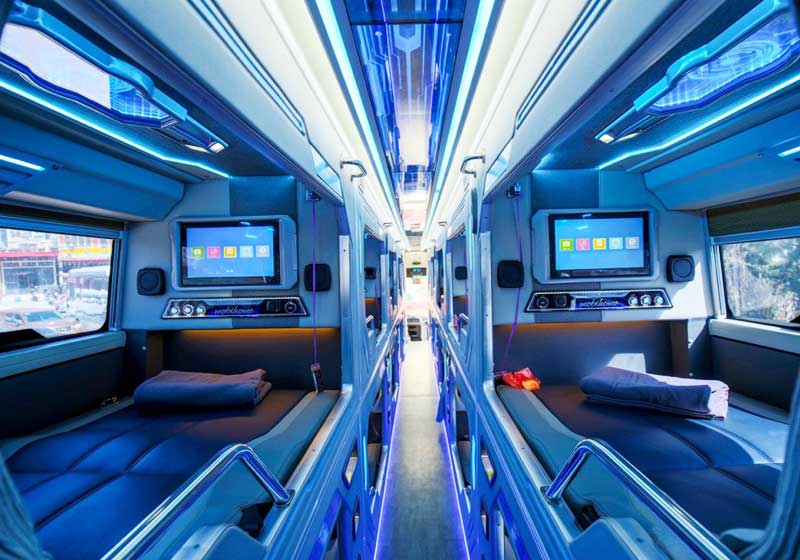 Hue to Hanoi sleeper bus
