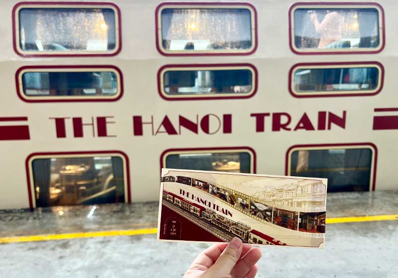 Vé tầu 2 tầng Hà Nội 5 cửa ô