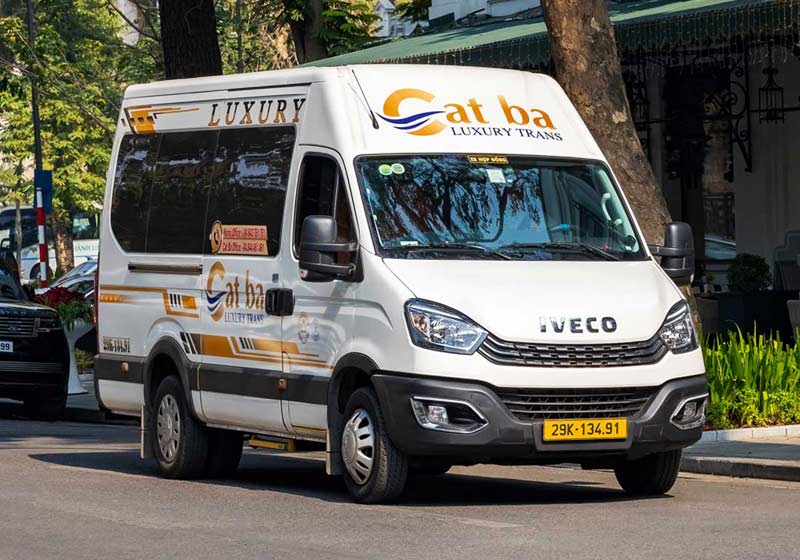 Cat Ba to Pu Luong - Limousine Bus