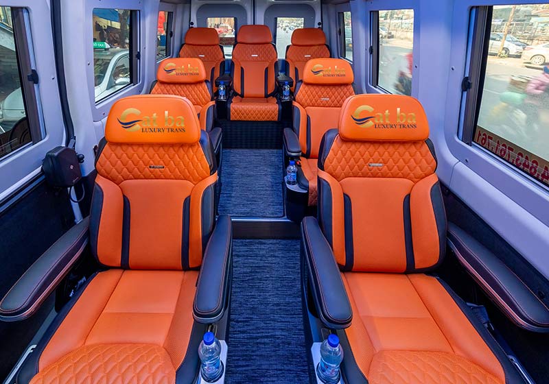Hanoi to Cat Ba Limousine Bus