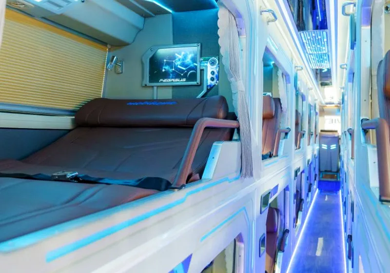 VIP cabin bus from Hanoi to Sapa